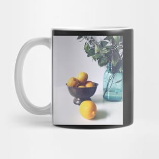 Lemons and Eucalyptus Mug